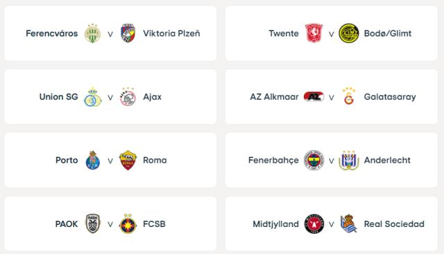 九游体育在线-欧联杯淘汰赛阶段附加赛抽签结果:罗马遇波尔图